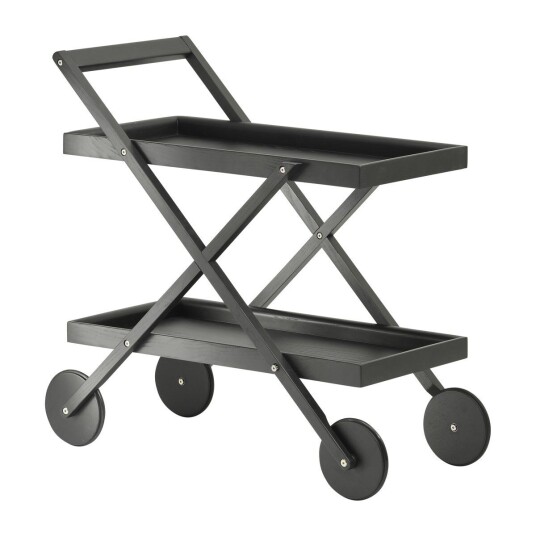 Design House Exit serveringsvogn Svart