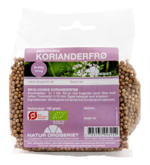 Natur Drogeriet Natur-Drogeriet Korianderfrø Ø 100g
