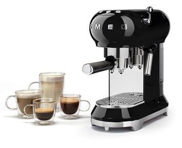 Smeg Kaffemaskin ECF01BLEU Retro 1L 1350W Svart Smeg Kaffemaskin ECF01BLEU Retro 1L 1350W Svart