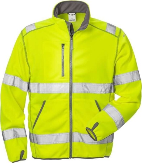 Fristads Softshelljacka 4840 Ssl, Klass 3 Varsel Gul 3xl Fristads Softshelljacka 4840 Ssl, Klass 3 Varsel Gul 3xl