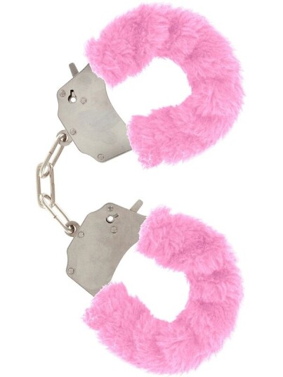 Toy Joy Furry Fun Cuffs Plush rosa