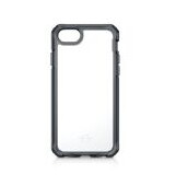ITSKINS Level 3 Supreme // Clear - 2019 Edition - baksidedeksel for mobiltelefon - polyethlen-tereftalat (PET), termoplast-polyuretan (TPU) - gjennomsiktig, røyk - for Apple iPhone 6, 6s, 7, 8, SE (2nd generation)