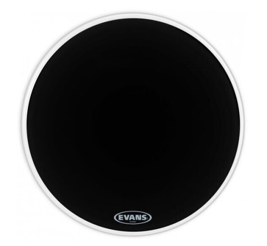Evans Bd18rbg 18 Resonant Svart Basstrommeskinn