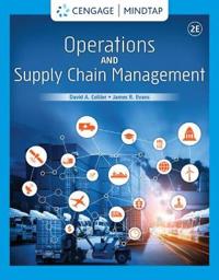 Operations And Supply Chain Management Av James (Carl H. Lindner College Of Business University Of Cincinnati) Evans, David (Florida Gulf Coast Univer