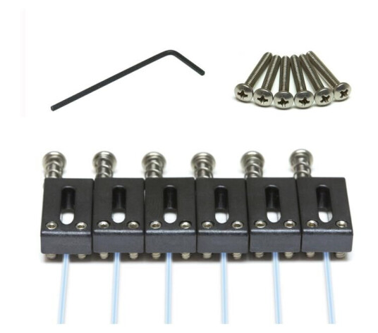 Graph Tech Ghost Pn-8001-L0 - 6-String St & Te Style Saddle Pickups, Offset, Lh