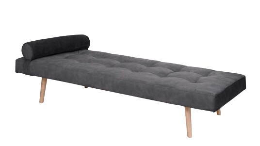 Troels Denmark Harvey Daybed m. ege ben - Mørkegrå Unoliving