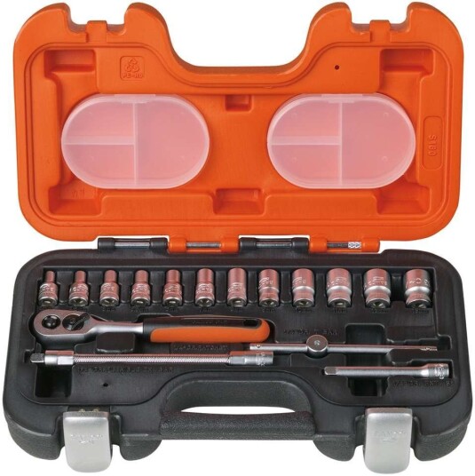 Bahco S160 Pipenøkkelsett 1/4" - 16 deler, Stål, Håndverktøy