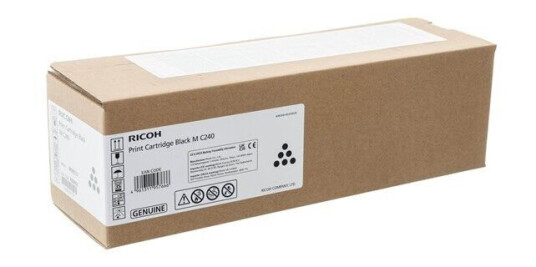 Ricoh M C240 - black - original - toner cartridge - Laser toner Svart