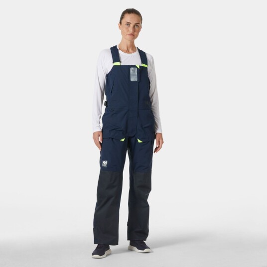 Helly Hansen Dame Skagen Offshore Seilerbukse Med Seler Marineblå L