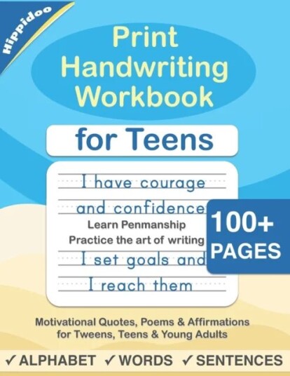 Print Handwriting Workbook For Teens Av Hippidoo, Sujatha Lalgudi