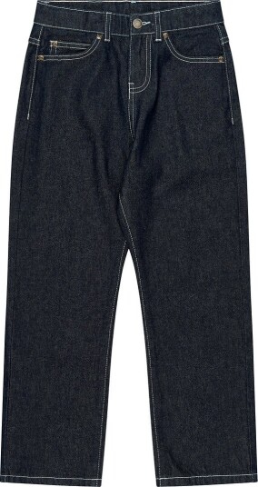 The New Jeans   Baggy passform   TnYago   Uvasket Blue Denim   The New   8 år (128)   Jeans Marineblå Svart