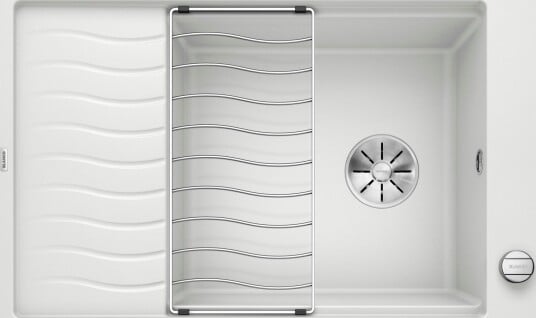 Kjøkkenvask Blanco Elon XL 6 S F InFino Hvit