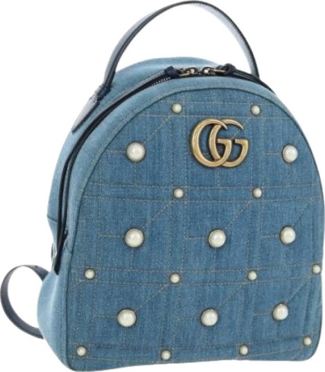 Gucci Vintage Dame Pre owned Blå ONE SIZE, Gucci Vintage Dame Pre owned Blå ONE SIZE,