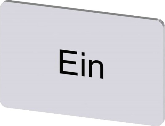 Siemens 3Su1900 0Ad81 0Ab0 Merkeskilt 10 Stk