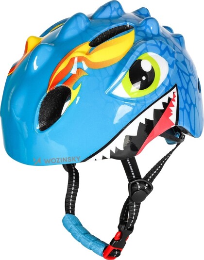 Wozinsky Dragon Barnesykkelhjelm S (50-54 cm) Blue Wozinsky Dragon Barnesykkelhjelm S (50-54 cm) Blue