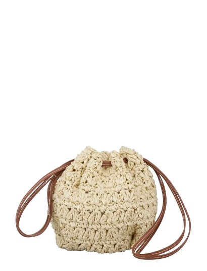 Becksöndergaard Mesh Straw Bina Bag Beige