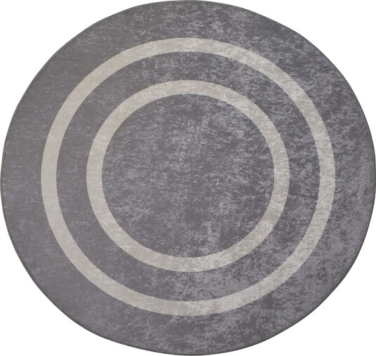Round Matte Sølv (100) - Sølv/Fløyel