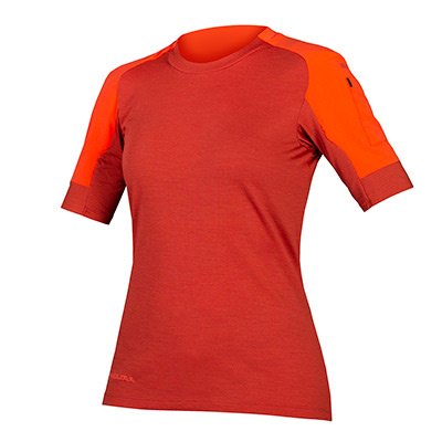 Endura GV500 Jersey Til Kvinner Rød Endura GV500 Jersey Til Kvinner Rød