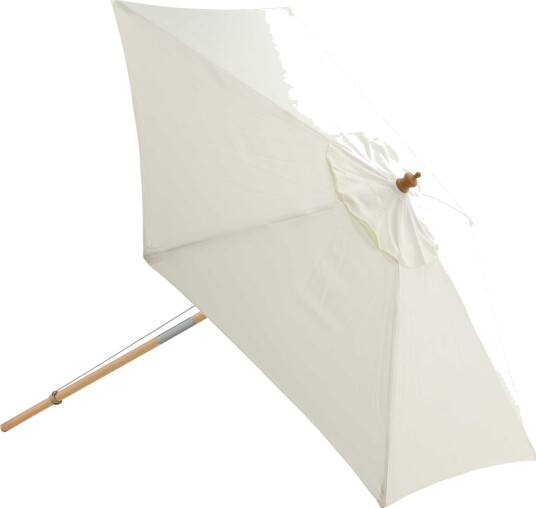 Venture Design Corypho parasoll Natur/hvit 250 cm Hvit