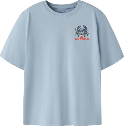 Name It Nkmvelix t skjorte til barn Blue Fog