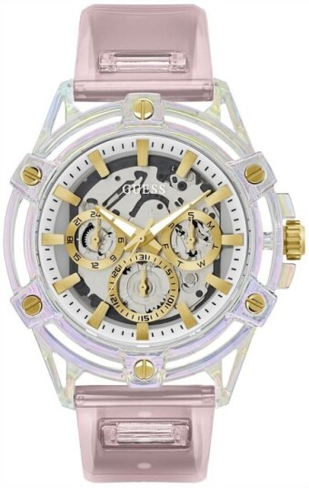 Guess Herreklokke GW0806G4 Trend Skjelettkuttet/Resinplast Ø48 mm