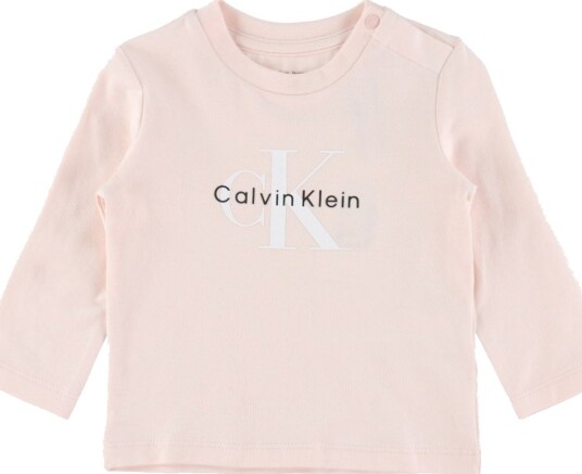 Calvin Klein Genser Monolog Manganokalsitt Rosa Calvin Klein 3 år 98 Genser