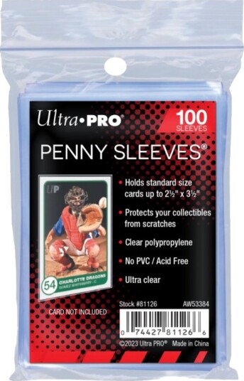 Ultra Pro Penny Sleeves 100 stk 63,5x88,9mm 142133