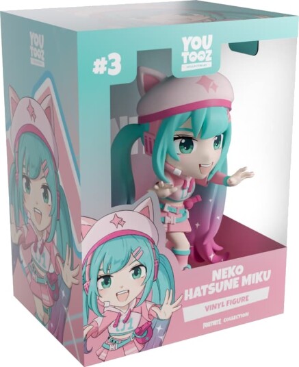 YouTooz Hatsune Miku action figure (Neko Hatsune Miku) YouTooz Hatsune Miku action figure (Neko Hatsune Miku)