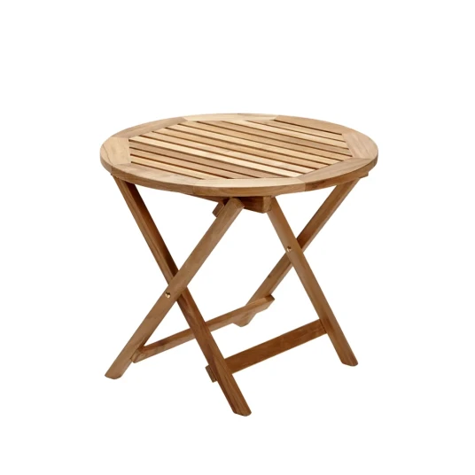 Stockamöllan Alnö sidebord Ø 55 cm Teak