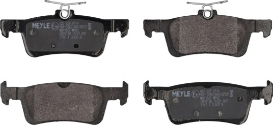 Bremseklosser MEYLE 025 228 0714 Bremseklosser MEYLE 025 228 0714