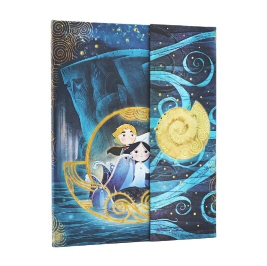Song of the Sea Irish Folklore Trilogy Ultra Lined Hardcover Journal Wrap Closure