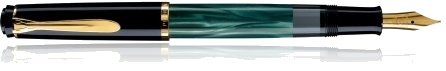 Pelikan Classic M200, Svart, Gull, Grønn, Blå, Gull, 1 Stykker