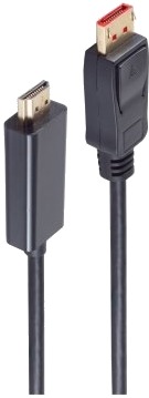 Shiverpeaks Bs10 71075 10 M Displayport Hdmi Hankjønn Hankjønn Rett
