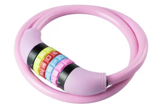 BURG-WÄCHTER 210 C 65 KIDS, Kabellås, Rosa, Plast, Silikon, Stål, Stål, Silikon, Stål BURG-WÄCHTER 210 C 65 KIDS, Kabellås, Rosa, Plast, Silikon, Stål, Stål, Silikon, Stål