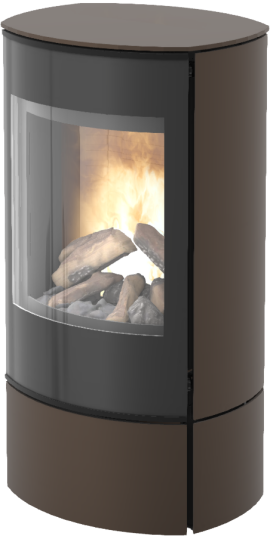 Rais Caro 90 Mocca Med Glassdør Rais Caro 90 Mocca Med Glassdør