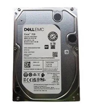 Dell Customer Kit hard drive 8 TB 512e SATA 6Gb/s 8TB Harddisk 400-BRDB SATA-600 3.5"