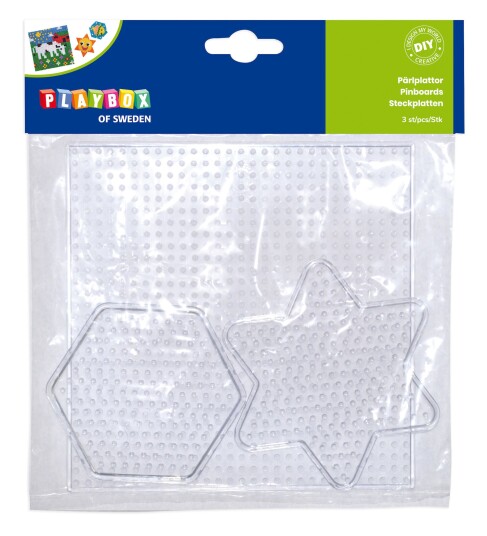 Playbox Perleplater 3 Stk