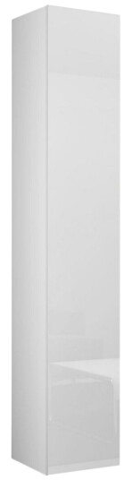 Vitrineskap Veria 40 cm Hvit/Hvit Høyglans Vitrineskap Veria 40 cm Hvit/Hvit Høyglans