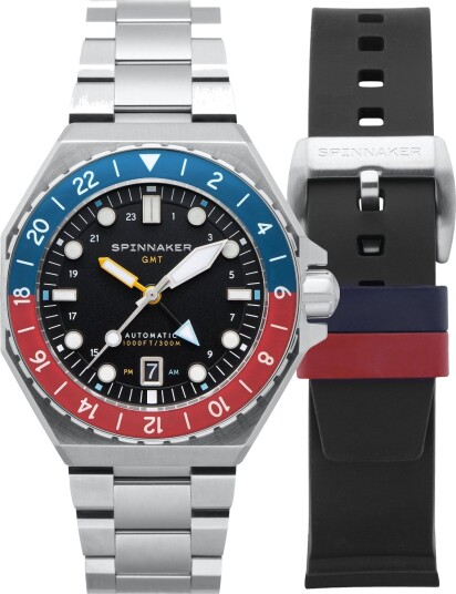 Spinnaker Dumas GMT SP-5119-44 - Herre - 43 mm - Analog - Automatisk - Safirglass