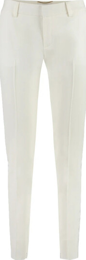 Saint Laurent Dame Bukser Hvit M, Saint Laurent Dame Bukser Hvit M,