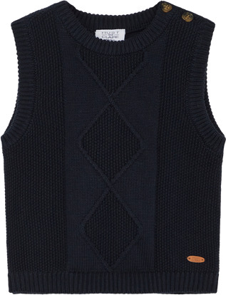 Hust & Claire Perrie vest - navy