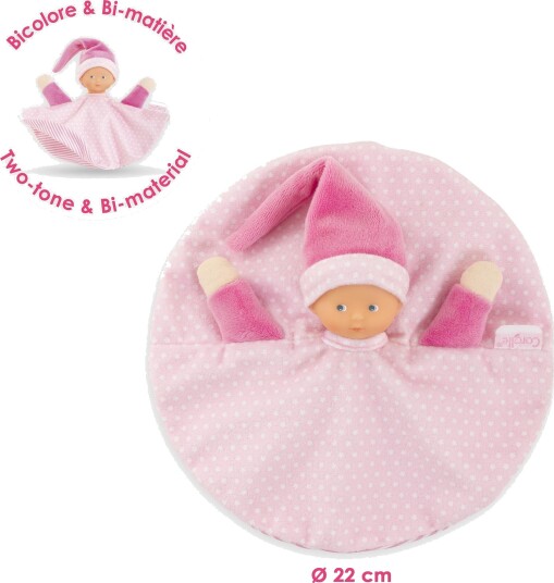 Corolle Tidoudou Koseklut 17 cm Rosa