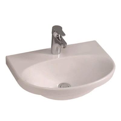 Gustavsberg Nautic 5550 Vaske 500 x 380 mm uten blandebatterihull og overløp
