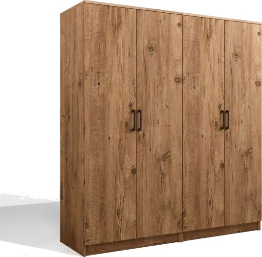 Olera Garderobe 160x180 cm - Natur