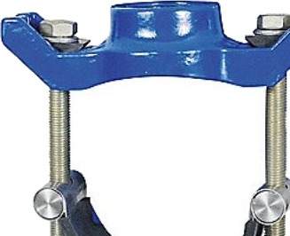 Tappebøyle 105 133 X 2"" Universal Epdm Pakning A2 Bolter. Avk