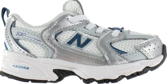 New Balance Sko 530 Silver Metallic/Strøm sang New Balance 24 Sko Blå Hvit Svart Sølv