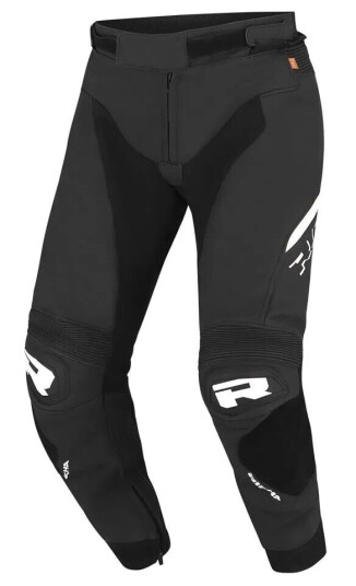 Richa Stradale Skinnbukse Svart/Hvit L Richa Stradale Skinnbukse Svart/Hvit L
