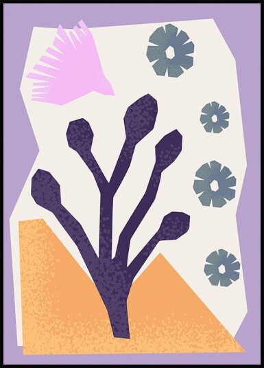Abstract Garden Plakat Plakat / 70x100cm