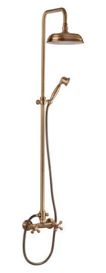 Cassæe Retro dusjsett, bronse