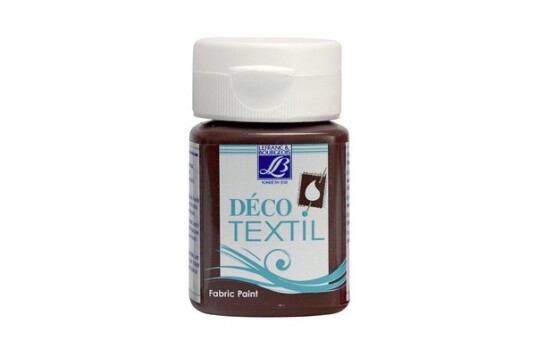 Usorteret Deco Fabric Paint 50 Ml Chocolate 116